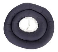 TOYANDONA Waterproof Anti-lick Cat Collar Cone, Pet Protective Neck Cone for Cats and Dogs, Elastic Deep Grey Medium Size Suitable for Post-surgery Healing