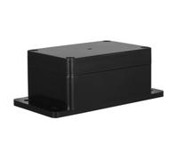 TOYANDONA Waterproof Electrical Junction Box Plastic Small Wiring Box with Easy Installation and Sturdy Black Plastic Material for Outdoor Electrical Projects and Protective Socket
