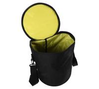 TOYANDONA Waterproof Hockey Equipment Bag with Reinforced Stitching and Comfortable Handles, Large Capacity Holding to 50 Pucks, Sturdy PVC and Polyester Organizer for Team Training