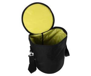 TOYANDONA Waterproof Hockey Equipment Bag with Reinforced Stitching and Comfortable Handles, Large Capacity Holding to 50 Pucks, Sturdy PVC and Polyester Organizer for Team Training