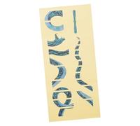 TOYANDONA Waterproof Self-adhesive Guitar Sticker with Strong Viscosity for Electric Guitar Easy to Paste at Will for Sturdy Protection