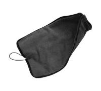 TOYANDONA Waterproof Umbrella Bag with Straps, Portable Gray Microfiber Absorbent Sleeve 38x12.5cm, Travel Folding Umbrella Protector Cover for Outdoor Use