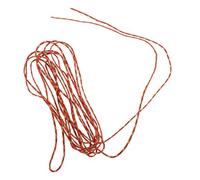 TOYANDONA Waxed Fire Starter Rope Jute Cord for Camping Bbq Survival Outdoor Adventure Quick Ignition Stable Waxed Treatment in Dry and Wet Conditions Lightweight and Portable Fire Lighting