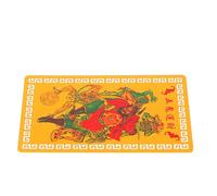 TOYANDONA Wealth Blessing Taisui Card for Snake Year Chinese Traditional Amulet Plaque Spiritual Protection Feng Shui Ornament Compact Metal Lucky Charm for Peace and Prosperity