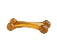 TOYANDONA Wear-resistant Dog Bone for Chewing and Gum Massage Pu Yellow