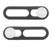 TOYANDONA Webcam Privacy Covers 2pcs Plastic Camera Protection Covers with Ip15 Anti-hacking Feature for Laptop and Smartphone
