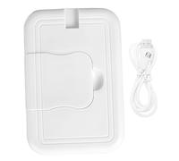 TOYANDONA Wet Wipes Warmer Dispenser Auto-Off Tissue Heater for Material Travel White