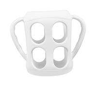 TOYANDONA White 160ml Silicone Bottle Handle Comfortable to Hold Nursing Sleeve Transition Accessory Simple Structure