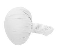 TOYANDONA White Cloth Massage Ball Heat Compress Moxa Pouch for Plantar Fasciitis Massage, Can be Heated and Easy to Carry, Suitable for Office Use and People of Ages