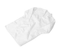 TOYANDONA White Lab Coat for Fit Scientist Costume with Button Long Sleeve Doctor Dress Up for Boys and Safety-approved Student Experiment Jacket Encouraging Creativity and Scientific