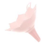 TOYANDONA Wide Mouth Kitchen Cooking Funnel Large Capacity Oil Filling Funnel Small Plastic with Lotus Design for Bottles Liquid Pouring and Straining in Home and Restaurant Use