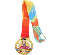 TOYANDONA Winner Medals for Zinc Alloy Comfortable Creative Design Golden Medals with Unique Style Enhanced Stage Presence for School Sports Events