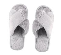 TOYANDONA Women Winter Plush Slippers Anti-skid Indoor Warm Footwear Lightweight Cozy House Shoes for Autumn and Cold Seasons