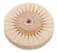 TOYANDONA Wood Core Brush Wheel for Drill Rust Removal Polishing Stone Crack Buffing Multi-row Bristle Cleaning Tool for Home Use