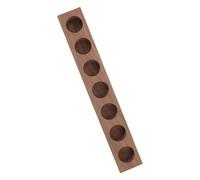 TOYANDONA Wood Essential Oil Organizer Display Shelf for Bottles Slots Storage Rack Lid for Bathroom Vanity Kitchen Counter Essential Oils Shelf Display
