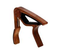 TOYANDONA Wood Grain Capo for Guitar Tuning Aluminium Alloy Key Trigger Capo for Folk Guitar and Ukulele Accessories