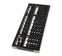 TOYANDONA Wooden Abacus for Educational Math Learning Tool Lightweight Mental Arithmetic Counting Frame for Childrens Numeracy and Brain Development Student Abacus