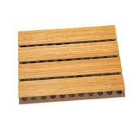 TOYANDONA Wooden Acoustic Panel Sound Absorbing Board Creative Design for Small and Medium-sized Rooms, Professional Applications, Featuring Sound Absorption and Diminish Echoes