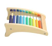 TOYANDONA Wooden Calculation Abacus Bead for Educational Math Teaching Tool Montessori Counting for Learning Addition and Subtraction Skills