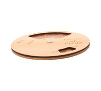 TOYANDONA Wooden Circle of Fifths Wheel Guitar Chord Chart Melody Tool for Practice Chord Progressions Beginner Learning Tool for Music Education