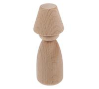 TOYANDONA Wooden Doll Ornament Unfinished Peg Dolls for DIY Supplies Creative Arts Crafts Sand Table Decoration Safe Wooden Figures for Imagination Play