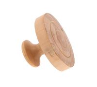 TOYANDONA Wooden Dough Press for Corn Tortillas and Flatbreads Sturdy Pancake Maker with Spiral Pattern Easy Operation Kitchen Accessory for Home and Restaurant Use