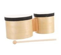 TOYANDONA Wooden Drum 4 5 Inch Percussion Instrument for Early Education Dance Classes Music Practice Sound Stability Easy to Play with Drum Stick