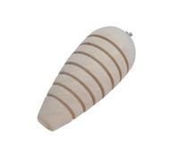 TOYANDONA Wooden Hamster Molar Toy Carrot Shape Chew Pet Teething Supplies for Rabbit Guinea Pig Small Animal Wood Boredom Breaker