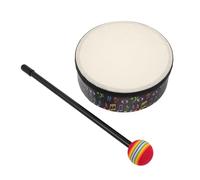TOYANDONA Wooden Hand Drum for Ergonomic Grip Compact Lightweight Percussion Instrument for Preschool Music Training Parent Interaction Portable Handheld Drum for Early Education and Family