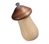 TOYANDONA Wooden Manual Salt Pepper Grinder Spice Mill for Kitchen and Camping Easy Cranking Coarse to Fine Seasoning Tool Portable Peppercorn and Sea Salt Mill
