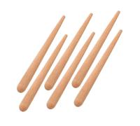 TOYANDONA Wooden Music Rhythm Sticks Safe and Sturdy Boys and Girls Percussion Instruments 6 Pack for Creative Play