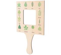 TOYANDONA Wooden Nature Guide Finder Educational Toy with Cloud Identification Feature for Outdoors and Nature Exploration, Handheld Identification Tool for Boys and Girls