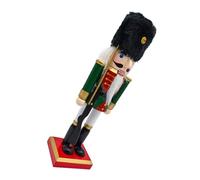 TOYANDONA Wooden Nutcracker Figurine Christmas Wood Soldier Nutcracker Desktop Decoration Traditional Xmas Party Favor for Holiday Table Decor