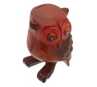 TOYANDONA Wooden Owl Sound Whistle Toy Interactive Bird Caller for Boy Girl Realistic Sounds Craftsmanship Multifunctional Musical Instrument for Fun Unique Decorative Idea