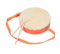 TOYANDONA Wooden Parent-boy Girl Teaching Aid Waist Drum for Boys and Girls Musical Education Boy Girl's Drumming Instrument for Preschool Family and Music Classes