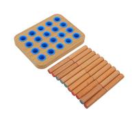 TOYANDONA Wooden Peg Manipulation Board for Finger Dexterity and Hand Eye Coordination Pegs for Rehabilitation Exercises for Therapy Home and Clinical Settings