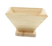 TOYANDONA Wooden Quadrangular Rice Dumpling Mold Traditional Food Mold for Easy Rice-Pudding Making Craftsmanship with Automatic Shaping Practical Kitchen Tool for Family and Picnic Use