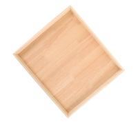 TOYANDONA Wooden Sand Tray for Boy Girl Portable Montessori Sandbox for Indoor Organized Storage Box for Toddlers Encourages Creative Learning Family Bonding