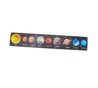 TOYANDONA Wooden Solar System Puzzle for Early Education Matching Board with Eight Planets Safe Smooth Surface Cognitive Puzzle Creative Learning Activity for Boys