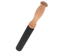 TOYANDONA Wooden Tibetan Singing Bowl Mallet Pu Wrapped Tapping Stick for Sound Therapy Meditation Practices