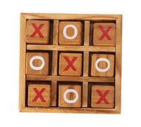 TOYANDONA Wooden Toe Board Game for Family Strategy Game Portable Slide Storage Elegant Coffee Table Decor Interactive Two-player Fun for Boys
