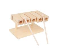 TOYANDONA Wooden Trumpet Musical Instrument Toy for Boy Girl Tone Clapper Safe Maple Wood Design for Hand-eye Coordination Educational Music Toy for Boy Girl