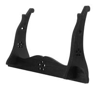 TOYANDONA Wooden Two-tier Flute Stand Sakura Wood Base, Katana and Sword Display Rack Holder, Wall-mounted Music Stand for Sheet Music and Instrument Display