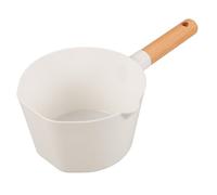 TOYANDONA Wooden Water Ladle with Ergonomic Long Handle Food-Safe Kitchen Water Scoop for Efficient Transfer Suitable for Dining Sauna Garden and Restaurant Use