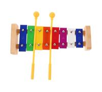 TOYANDONA Wooden Xylophone Percussion Kit with Notes for Educational Musical Instrument with Labeled Scales Promotes Early Cognitive and Rhythm Development for Boys