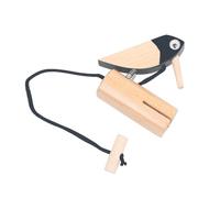 TOYANDONA Woodpecker Shaped Beech Wood Pull Rope Model for Early Development Activity Educational Cognitive Hand-eye Coordination Interaction