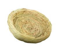 TOYANDONA Woven Straw Bird Nest for Dove Pigeon Parrot Rabbits Easy to Clean Removable Design Indoor Outdoor Use Beautiful Hand Woven Decoration for Gardens and Balconies