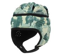 TOYANDONA Youth Rugby Helmet with Ear Protection Lightweight Soft Padded Headgear Adjustable Chin Straps for Soccer Scrum Cap Goalkeeper Headguard Adults