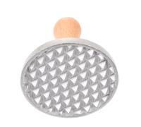TOYANDONA Zinc Alloy Cookie Mold Baking Tool, Diamond Shape Biscuit Cutter with Edge Pattern, Manual Cookie Press for DIY Pastry and Chocolate Molds, Suitable for Home Baking