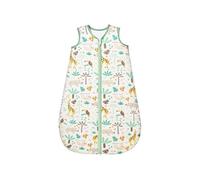 ToyaTec Baby Sleeping Bag 1.0 Tog,Super soft Rayon Made from Bamboo,Baby's Bamboo fiber Pure Organic Sleeping Sack Spring Summer Autumn(Giraffe,M)